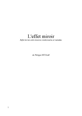effet miroir monitor Book