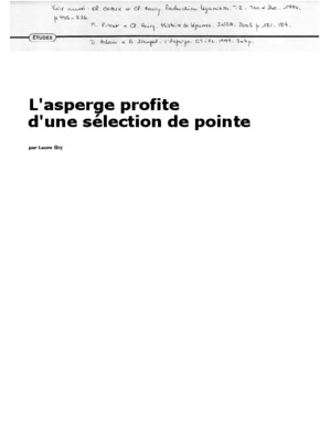 guide asperge Book