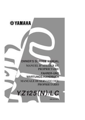 yz125 88 Book