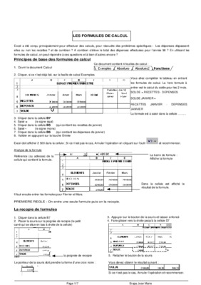 formules de calcul metier de l_eau Book
