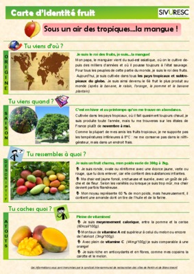 fiche techniques de la culture de la mangue Book