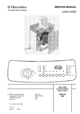 service manual lave linge Book