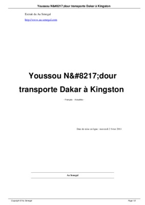 concert de youssou ndour Book