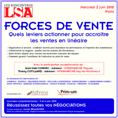 forces de vente Book