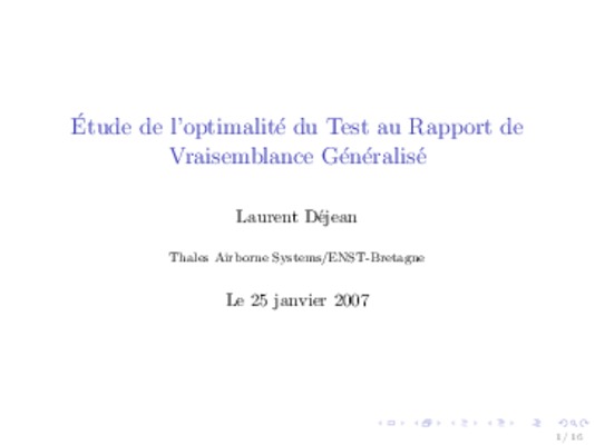 test upp lemme de neyman pearson famille a rapport de vraisemblance monotone Book