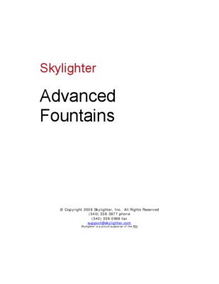 fountains Book
