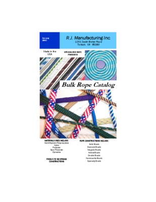 buffer rope sizing Book