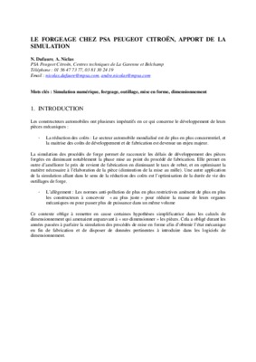dufaure Book