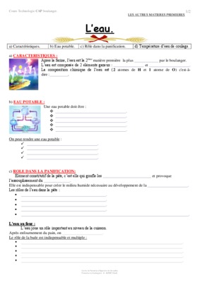 cours techno c a p boulangerie listes des fichiers pdf cours techno c a p boulangerie Book