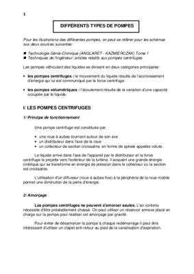 differentes pannes de pompes vergnet Book