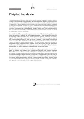 hopital mere enfant bron Book
