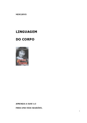 linguagem do corpo Book