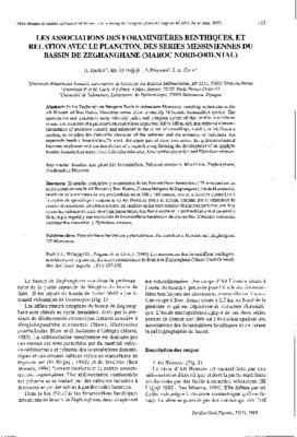 foraminifaires benthiques Book