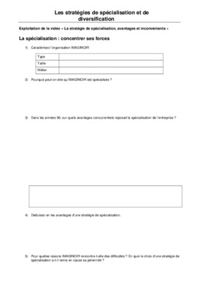 principe de la specialisation des exercices Book