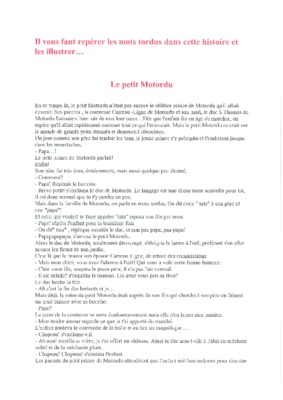 exercices motordu Book