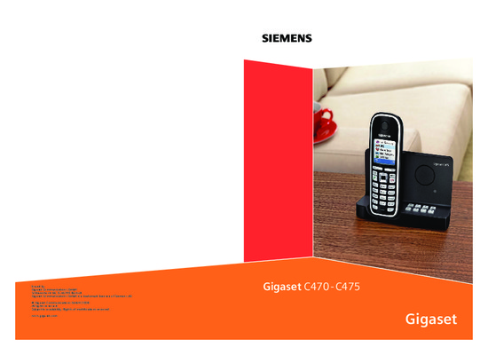 gigaset c470 Book