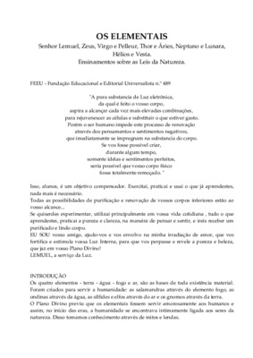 elementais Book