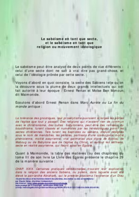 sabeisme Book