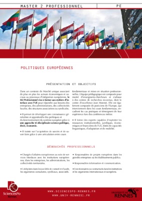 politiques europeennes Book