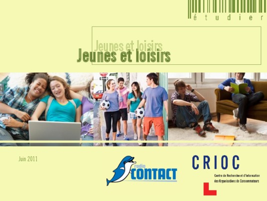 jeunes et loisirs crioc 2010 Book