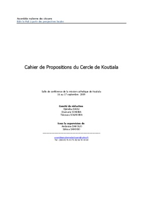 academie de koutiala Book