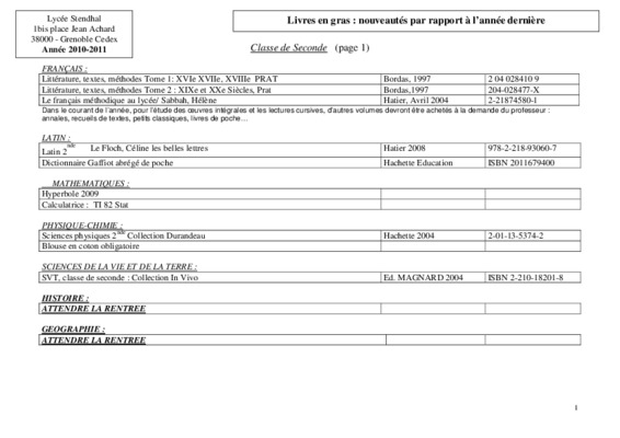 page 40 du livres svt seconde Book