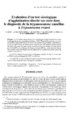 test agglutination Book