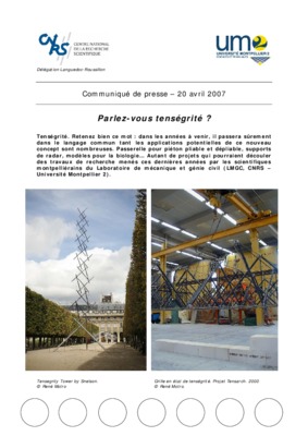 structure tensegrite Book