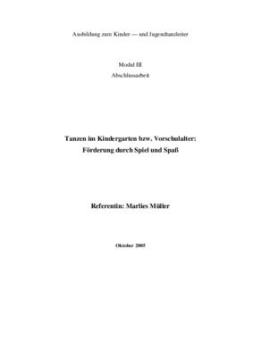 tanzen Book