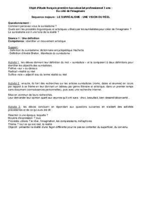sequence sur le surrealisme Book