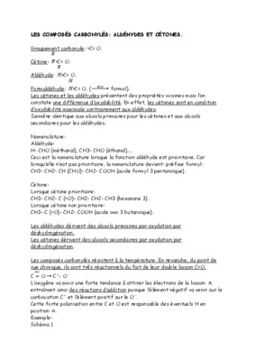 exercices composes carbonyles Book