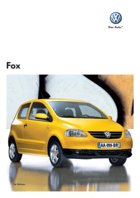 notice volkswagen fox Book