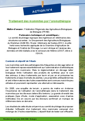 traitements mammites Book