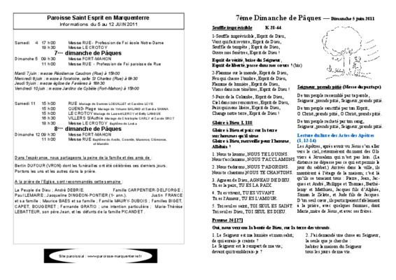 dimanche 30 juin Book