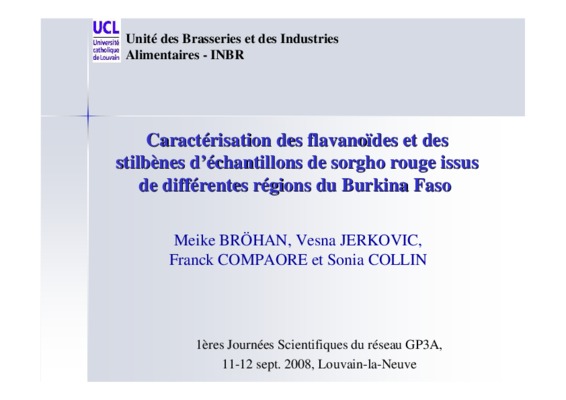 caracterisation des flavanoides Book