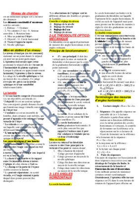 utiliser les niveaux de chantier et theodolite Book