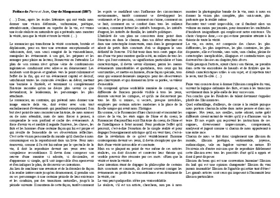schema argumentatif de la preface de pierre et jean Book