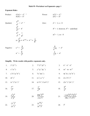 exponent Book