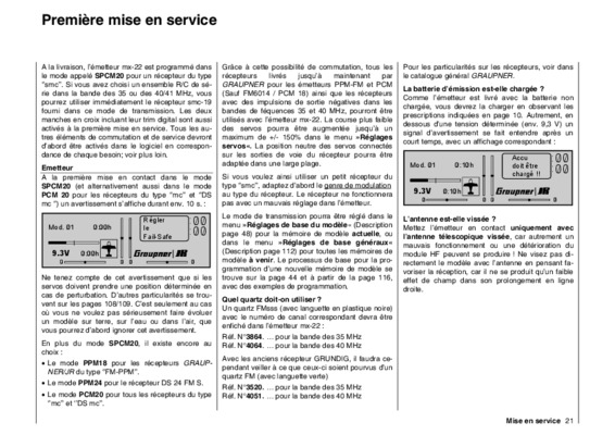 comment changer le systeme d un recepteur Book