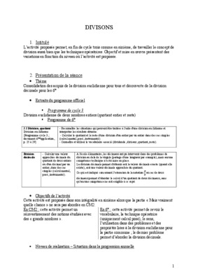 controle de divisons cm 2 Book