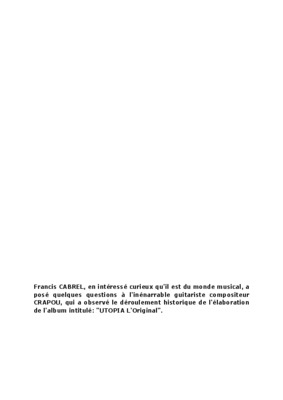 pdf de francis cabrel Book
