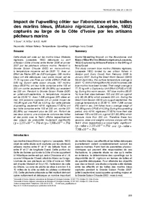 l upwelling cotier au senegal Book