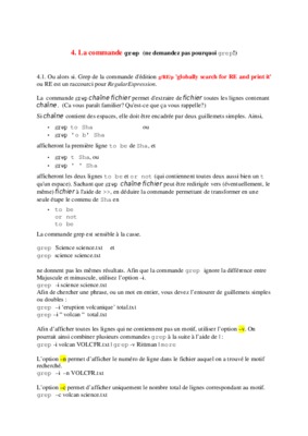grep en bref Book