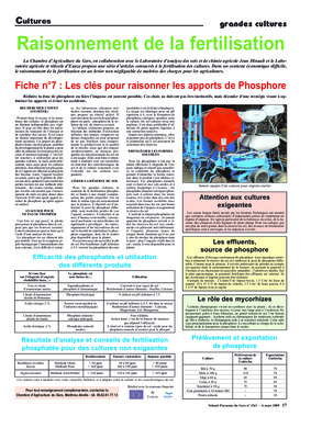 raisonnement fertilisation pk Book