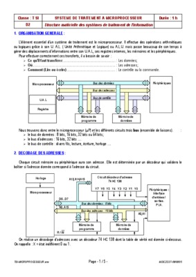 des exercices sur les systeme programables a microprocesseur Book