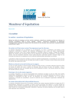 fiche pedagogique pour moniteur equitation Book