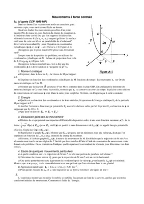 enonce centrale 1999 physique Book