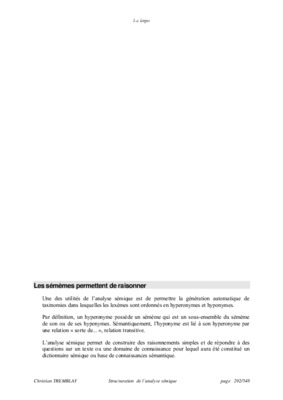 exercices hyperonyme Book