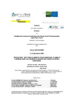 speciation du mercure Book