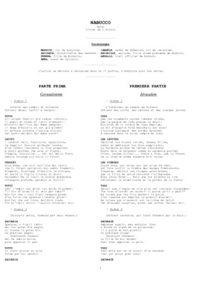 nabucco Book